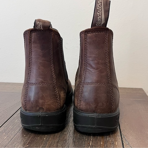 Blundstone Brown Leather Chelsea Boots Womens US size 8 Mens size 6/UK 5 - Picture 7 of 11